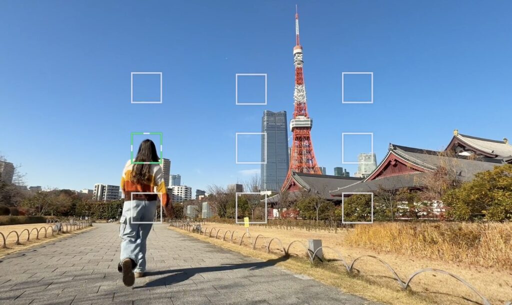 Flow2Pro 9点のグリッドでトラッキング位置を決めるグリッド画像