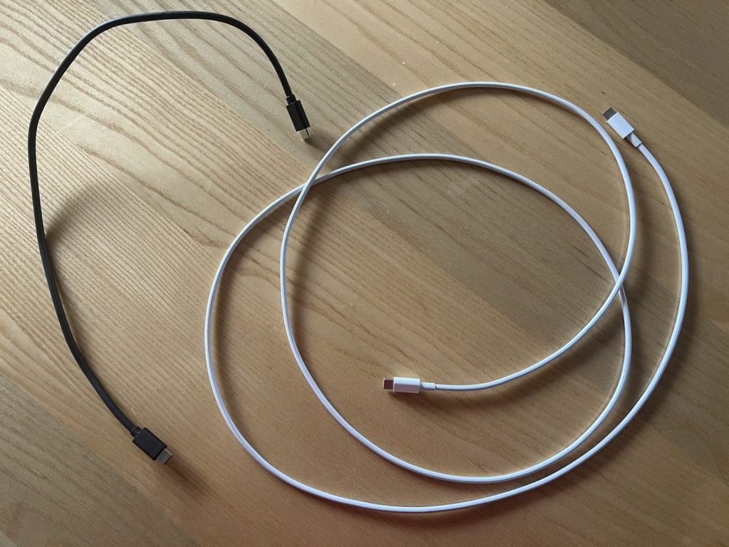 USB-typeCケーブルの画像
