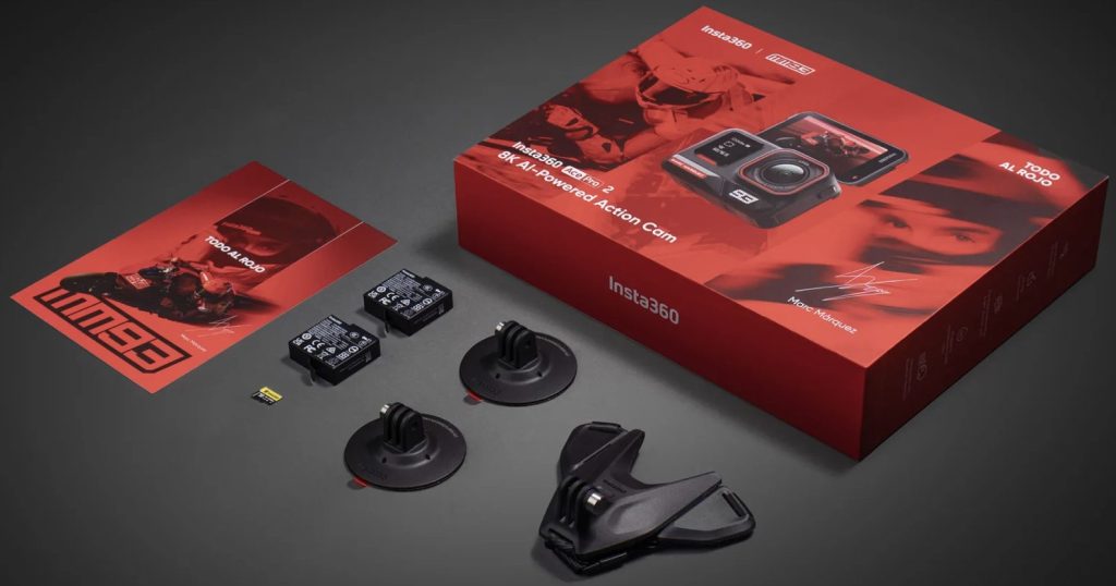 Insta360 AcePro2　マルクマルケス限定版の箱と中身