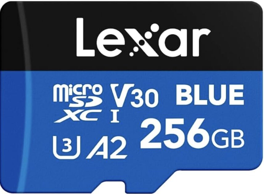 SDカード Lexar レキサーブルー256GB