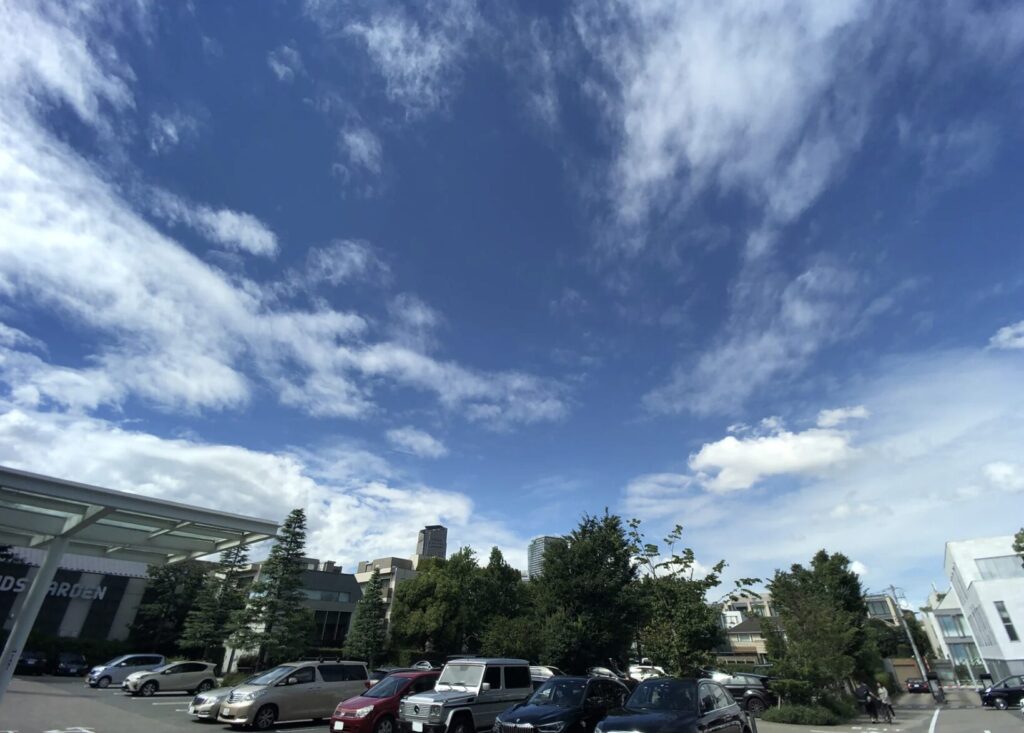 広角レンズで撮った風景
