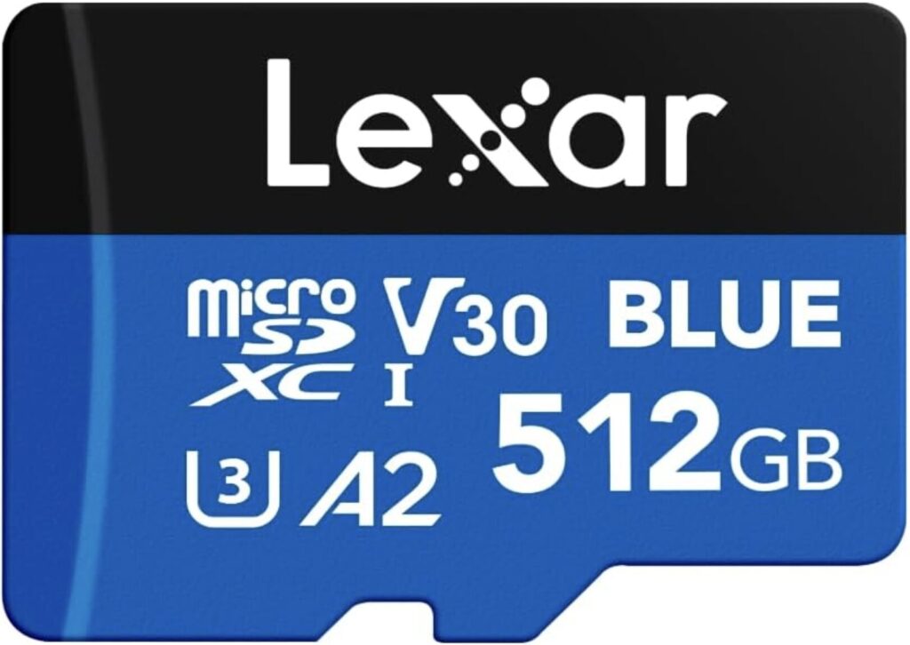 SDカード Lexar レキサーブルー512GB
