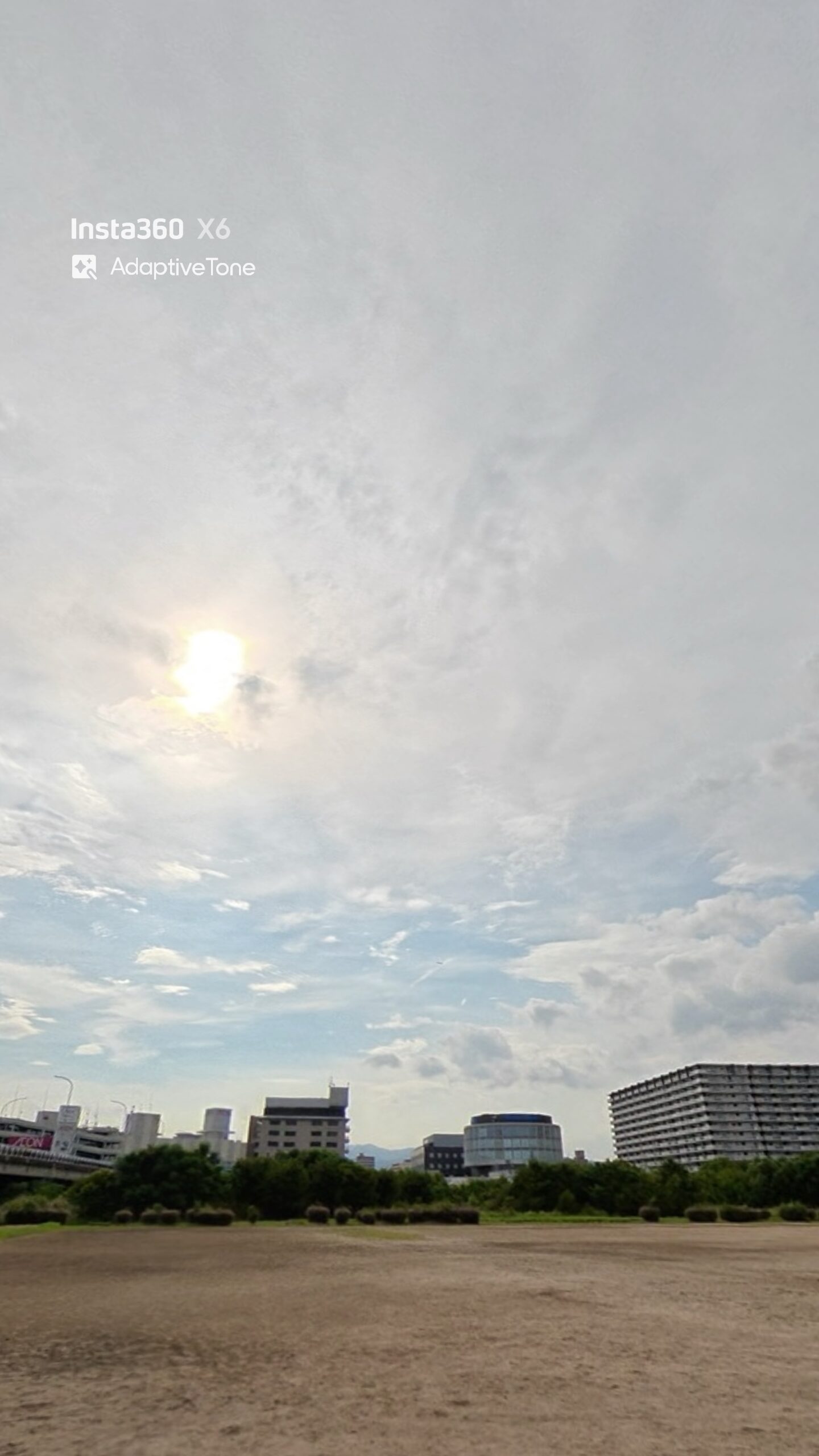 Insta360 X6 曇りの日の画質比較