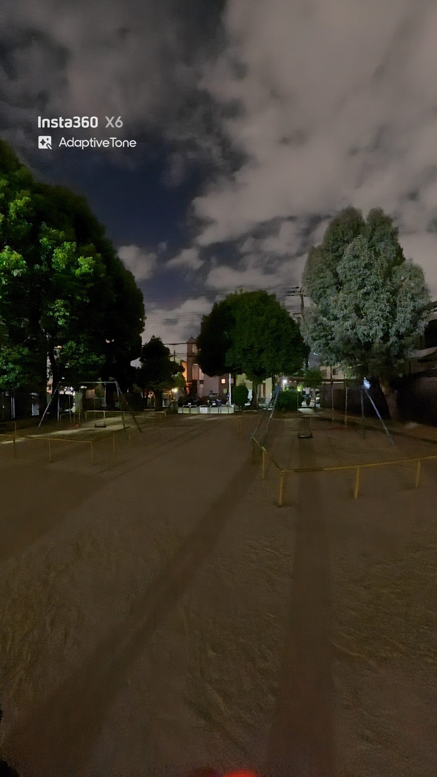 Insta360 X6 PureVideo 夜の画質比較