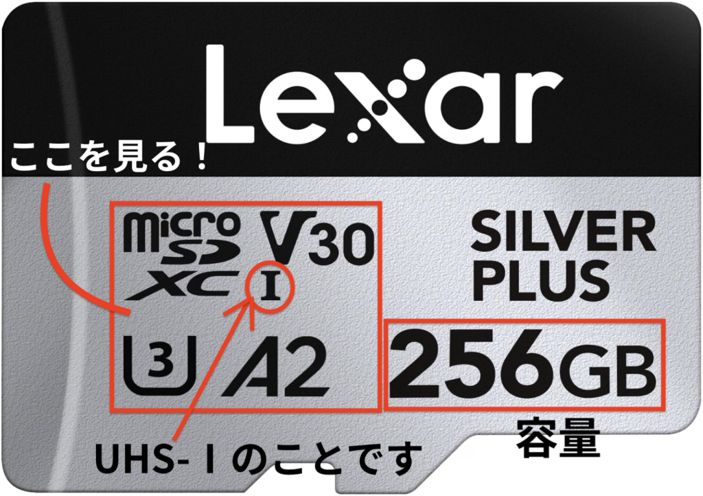 Lexar SDカードの規格を説明!